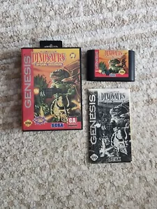 SEGA GENESIS TOM MASON'S DINOSAURS FOR HIRE CIB - Picture 1 of 2