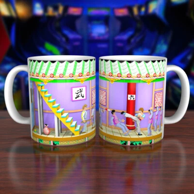 Kung-Fu Master Retro Computer Game Mug C64 ZX Spectrum Amstrad MSX Arcade