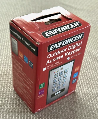 Teclado de acceso digital para exteriores SECO-LARM Enforcer SK-1123-SDQ montaje en superficie IP66 Foto 1 de 4
