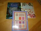 LOT OF 3 CROSS STITCH DESIGNS HASLER EMBROIDERY EATON WILLIAM MORRIS