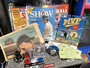 Giants Matt Williams Lot of 12: Score Cards + Magazines + Golf Classic + MVP Pin - Bild 1 von 12