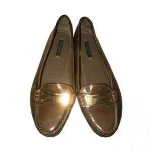 Louis Vuitton Brown Leather Flats Size 6 - Picture 1 of 6