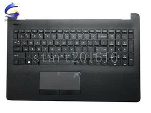 New HP 15-BS 15-CD 15-BS015DX 250 255 256 G6 Upper Case Palmrest Cover Keyboard - Picture 1 of 2