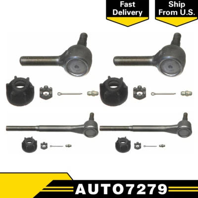 Концы рулевого троса внутренние и внешние 4 шт. для 1986-1989 Toyota 4Runner - Изображение 1 из 4