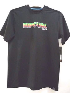 NEW RIP CURL YOUTH ARCADE S/S SURF SHIRT RASH GUARD 50+UPF SIZE 10 code K34 - Picture 1 of 3