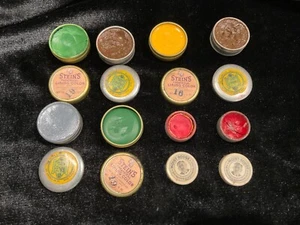8 Vintage Stein's & Max Factor Theater Stage Makeup Lining Colors Old / Rare - Picture 1 of 5