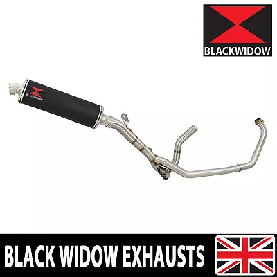 DL650 V-STROM 2004-2016 Full Exhaust System 400mm Round Silencer BN40R - Image 1 of 4