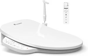 DC01 Pro Bidet Toilet Seat Auto Open/Close Lid, 17-Key Remote, Endless Warm Wat - Picture 1 of 9