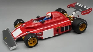 MODELLINO AUTO STATICO TECNOMODEL FERRARI 312B3 TEST MONZA 1974 REGAZZONI 1/18 - Foto 1 di 4