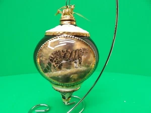 Bradford Edizioni 2000 Maestosi Gatti Ornamenti Charles Fraces Leopardo Nuvoloso - Foto 1 di 7