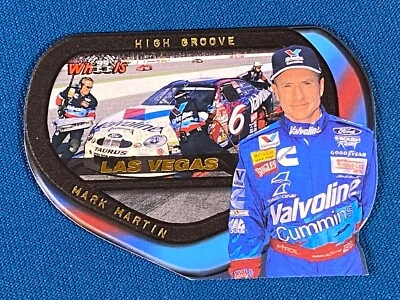1999 Wheels High Groove Mark Martin NASCAR Race Card #5/9 - Image 1 of 2
