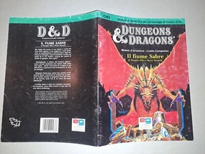 IL FIUME SABRE  CM3 Dungeons & Dragons EG  D&D - Picture 1 of 1