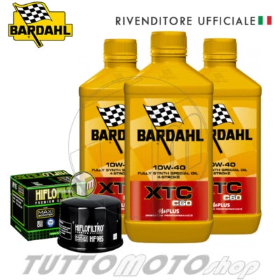 BARDAHL - HIFLO Tagliando YAMAHA TMAX 530 2012-2016 Kit Olio Bardahl XTC 10W40 + Filtro T-MAX