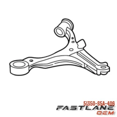 Brazo de control delantero derecho Honda Civic 2001-2005 nuevo OEM 51350-S5A-406 Foto 1 de 4