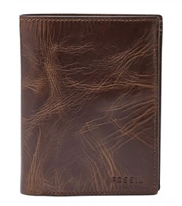FOSSIL Derrick International Combi Geldbörse Dark Brown dunkelbraun Erwachsene - Bild 1 von 3