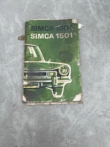 Manual de instrucciones Simca 1301 1501 1970 (E8A) - Imagen 1 de 2