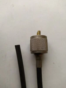 Cordon câble coaxial antenne CB PL 259 sortie fils 5 Mètres DepA2h3 - Imagen 1 de 3