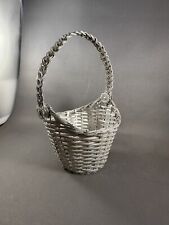 Avon Metal Woven Basket