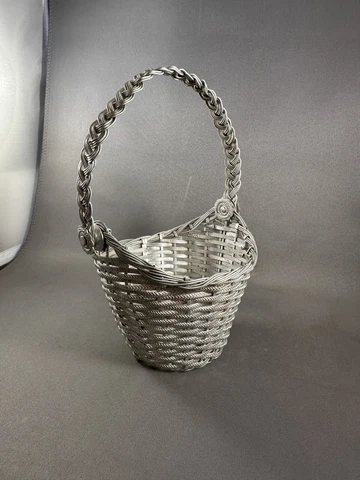 Avon Metal Woven Basket Cover