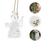 Christmas Angel Glass Ornaments Hanging Tree Figurines Pendant Design-