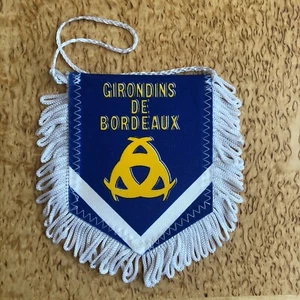 Football Pennant Fanion Football GIRONDINS DE BORDEAUX - Picture 1 of 1