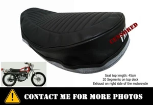NO TARRIF- AT2 AT3 CT2 CT3 DT125 1972 1973 1974 1975 SEMI-DUAL SEAT COVER [YPOS] - Picture 1 of 6