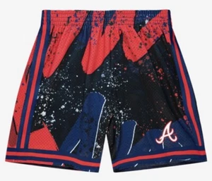 MITCHELL & NESS ATLANTA BRAVES HYP REIFEN BASKETBALLSHORTS A7 - Bild 1 von 3