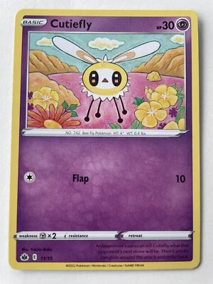 🔥🔥🔥Cutiefly 11/15 - McDonald’s 2022 Promo Pokemon Card NM Pack Fresh🔥🔥🔥 - Image 1 of 2