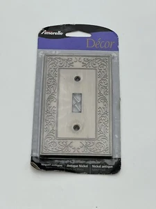 Antik Nickel Englischer Garten Schalterplatten Duplex Steckdose Wandplatte Kippschalter GFCI - Bild 1 von 6