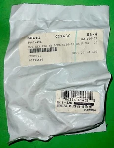 Arctic Cat OEM flg-ny hex lock nut 5/16-18 gr f z&y 8047-426 (pack of 8) new - Bild 1 von 5