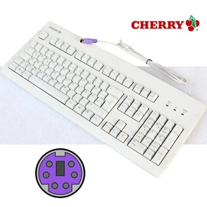 Mechanical PS/2 Keyboard Cherry G81-3000 MY3000R for Collectors KB131 - Picture 1 of 1