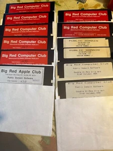 BIG RED COMPUTER CLUB - 30 Festplatten - einige funktionieren, andere nicht - Apple Software - Bild 1 von 10