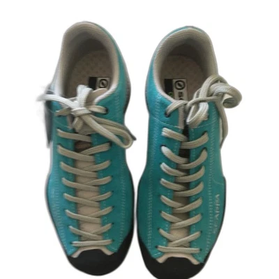 Nuevo en caja El Original Mojito Scarpa Escalada Caminar Turquesa Cómodo Talla 7 Foto 1 de 4
