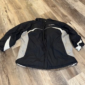 Columbia Windbreaker/Rain Jacket, Size XL, Black - Picture 1 of 3