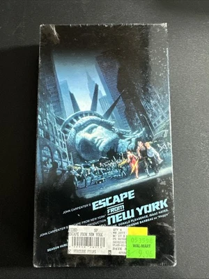 Escape from New York (VHS, 1998) Rare PolyGram  1981 Carpenter/Russell *Unopened - Image 1 of 4