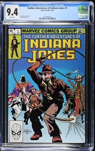 Further Adventures of Indiana Jones 1 CGC 9.4 Marvel 1983 - Picture 1 of 3