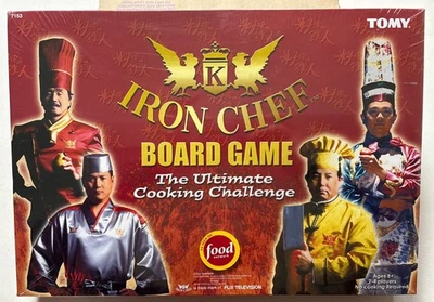 VINTAGE 2003 IRON CHEF Board Game “The Ultimate Cooking Challenge” SEALED *NOS - Image 1 of 4