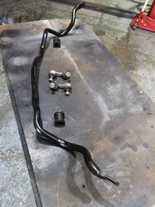 Mitsubishi Evo FRONT Anti roll Bar 24mm with POWERFLEX black BUSHES & links - Picture 1 of 2