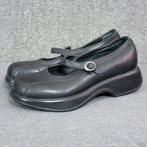 Zapatos Dansko para mujer EE. UU. 7,5-8 UE 38 cuero negro Mary Jane zuecos cómodos A05 - Imagen 1 de 11
