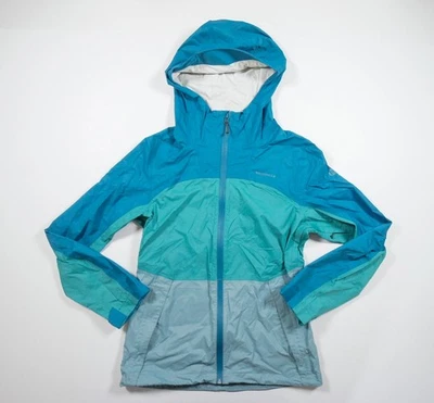 Merrell Jacket Womens XSmall Blue Windbreaker Rain Full Zip Hooded Outdoors - Image 1 of 4