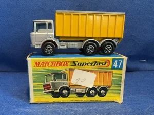 Matchbox Superfast 47 Daf Tipper Container Truck NIB - Picture 1 of 9