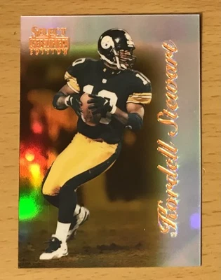 1996 SELECT CERTIFIED FOOTBALL MIRROR GOLD KORDELL STEWART PITTSBURGH STEELERS R - Image 1 of 2