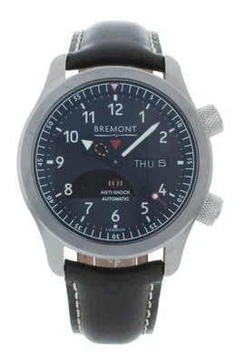 Bremont Martin Baker Auto Black Dial 43mm Silver Barrel Men's Watch MBII-BK-AN-S - Image 1 of 4