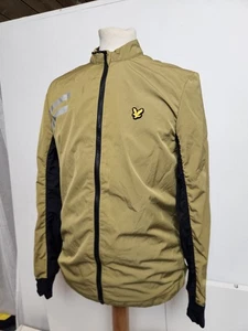 Lyle & Scott Jacket Club 1874 Mens Shimmer Green Lined Performance Coat UK Sm - Picture 1 of 13