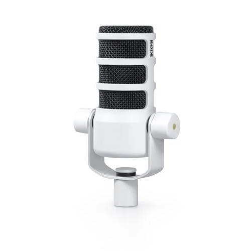 0698813010769 Rode PodMic Microphone - White Edition RODE - Image 1 of 1