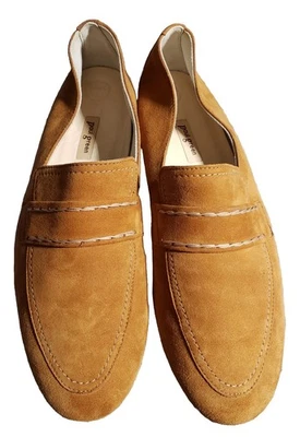 Mocasines Paul Green para mujer súper suaves marrón gamuza/cuero talla 8 EE. UU. 6 UK zapatos Foto 1 de 4