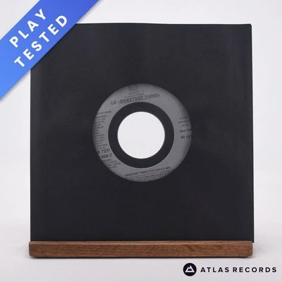 U2 - Sweetest Thing - 7" Vinyl Record - VG+ - Image 1 of 4