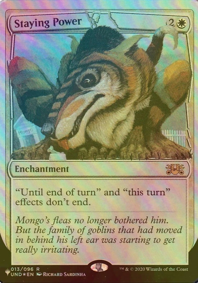 MTG FOIL FOIL Staying Power English UND - Image 1 of 1