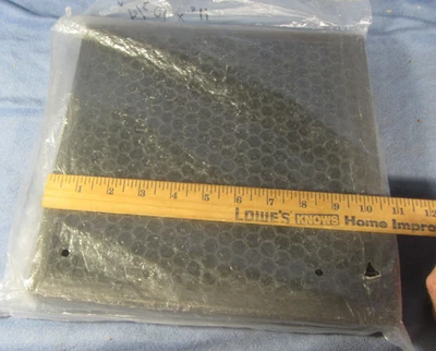 10-3/4" x  10-1/2" x Carbon X 1-1/8" thick Carbon/Pleated Air Filter New Sealed - Image 1 of 4