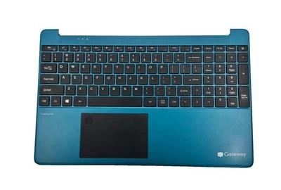 DEFECTIVE GATEWAY GWTN156-1 BLUE TOP CASE *FOR PARTS* - Image 1 of 4